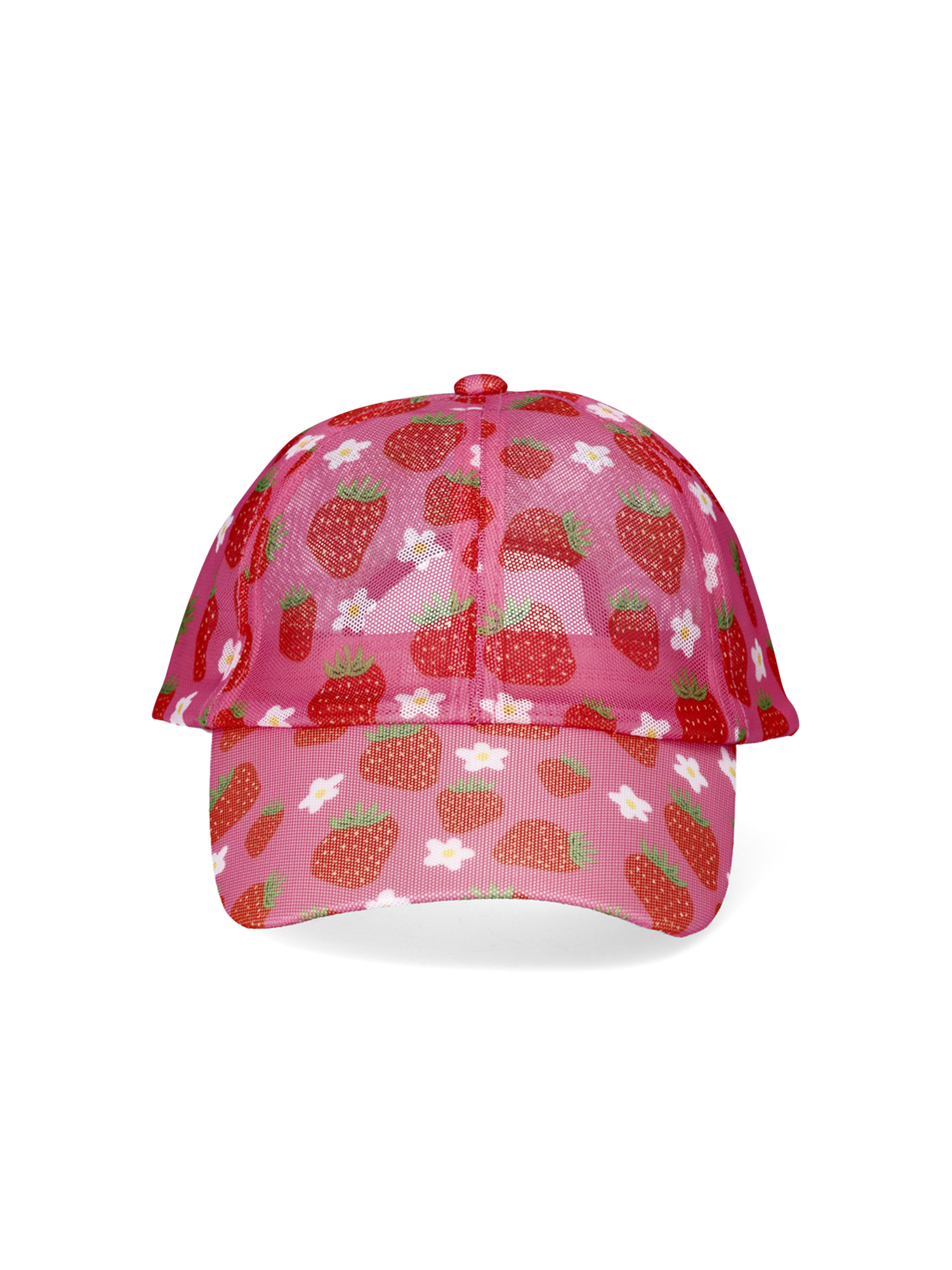 No Boundaries Women's Mesh Baseball Hat Mystical Coral Strawberry ...