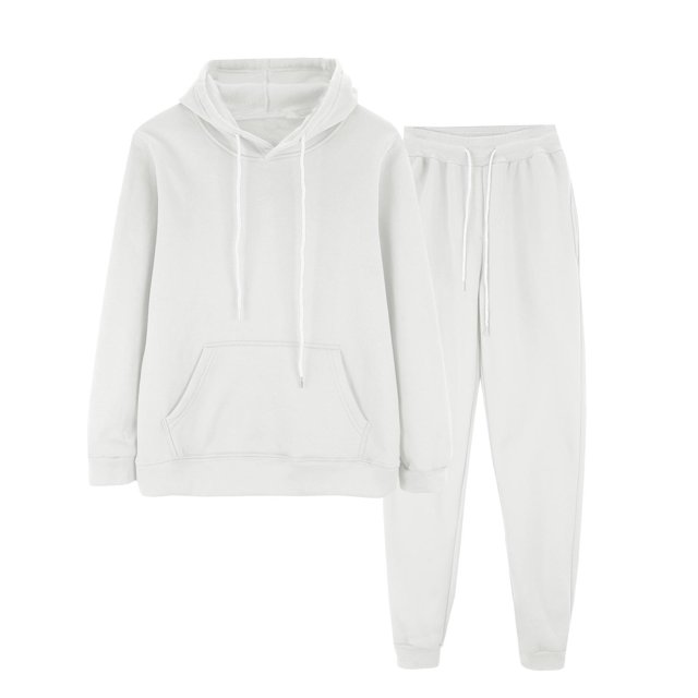 Ploknplq Jumpsuits for Women,Jogging Suits for Women Plus Size,Lounge Sets for Women,Sweatpants Sweatshirt Set For 2 Piece Tracksuit,Matching Sets Women Clothing,Track Suits for Women Set White M