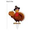 thumbnail image 3 of Thanksgiving Turkey Yard Decor, Fall Garden Stakes with Pumpkins, Weatherproof Turkey Outdoor Decorations for Home, Thanksgiving Holiday Garden Accessories, 3 of 7