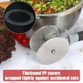 thumbnail image 4 of Salad Chopper with Dual Wheels, Stainless Steel Lettuce Cutter, 4 of 4