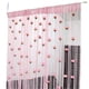 thumbnail image 1 of Naiovety Cortinas florales de hilo de poliéster e hilo plateado que añaden calidez y elegancia a la habitación. Decoración del hogar rosa, 1 of 6
