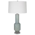 thumbnail image 2 of Uttermost Imperia Contemporary Crystal Glass Iron Fabric Table Lamp in Blue/Gray, 2 of 3