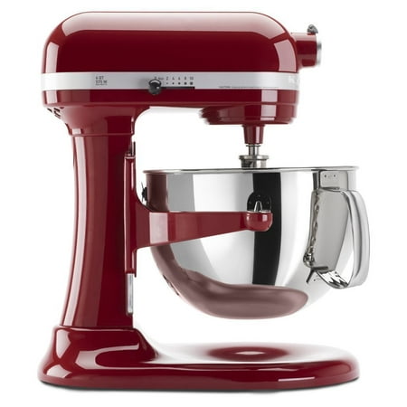 Professional Food Mixers - KitchenAid RRKP26M1XER 6 Qt. Professional 600 Series Bowl-Lift Stand Mixer - Empire Red (CERTIFIED REFURBISHED)
