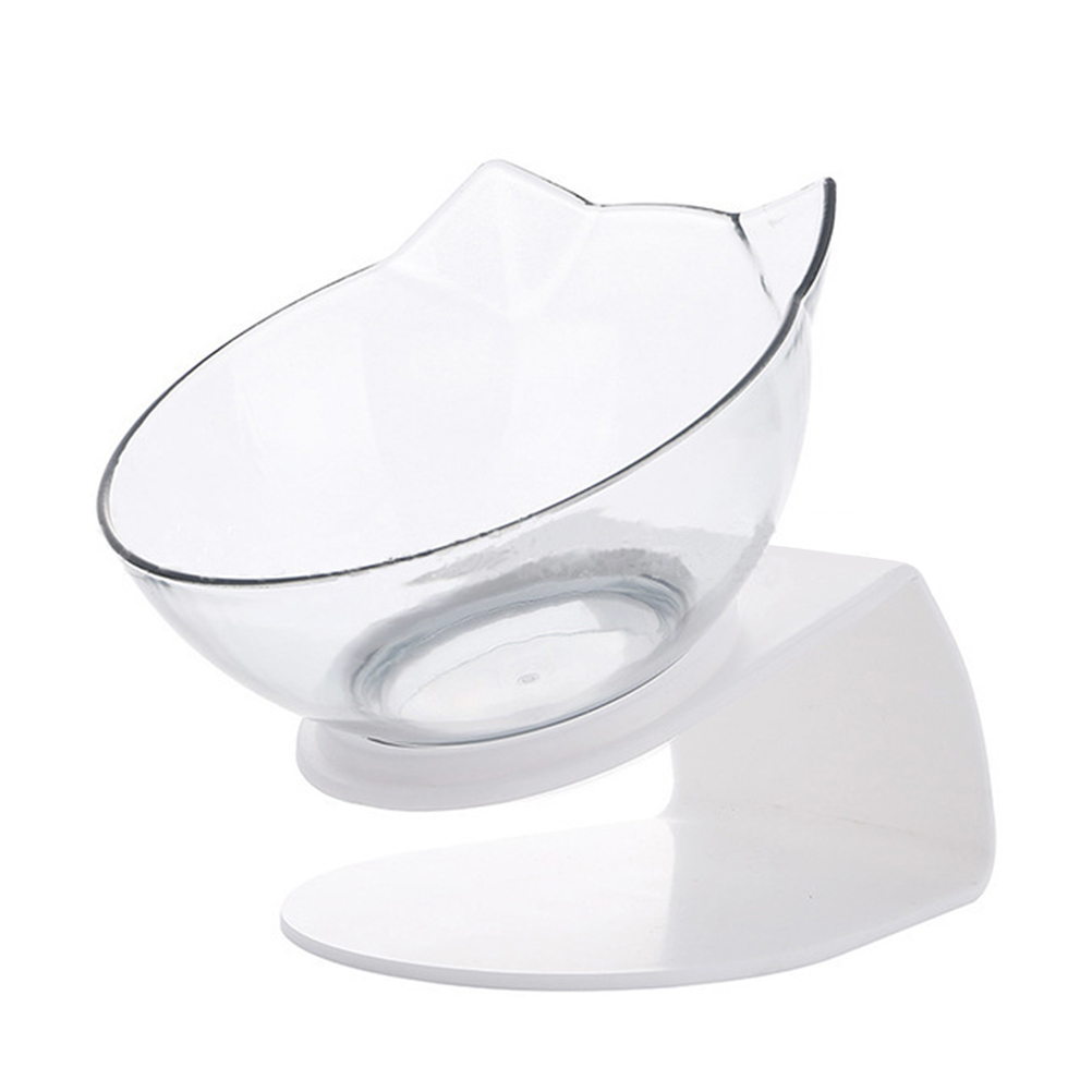 Pet Stilt Plastic Bowl Cat Neck Protection Drink Water Bowl Food Bowl