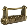 thumbnail image 1 of Bolsa de Metal Vintage Maleta Equipaje Palabra Contraseña Cerradura Coleccionable, 1 of 9