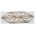 thumbnail image 4 of Ekena Millwork 23 3/8"W x 27 "H x 1/4"T Large Hampton Decorative Fretwork Wood Wall Panels, Hickory, 4 of 18