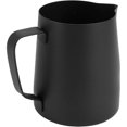 thumbnail image 1 of Jarra de espuma de leche de estilo japonés, 20 oz / 600 ml 30 oz / 900 ml taza de espuma de café y leche taza de de acero inoxidable con revestimiento antiadherente (600ML Teflón-304), 1 of 4