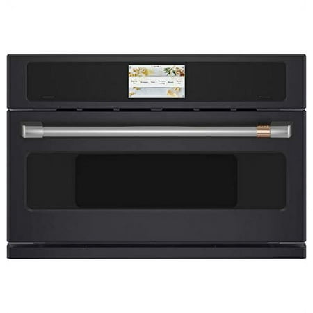 Café - 30" Built-In Single Electric Convection Oven with 240v Advantium Technology - Matte black