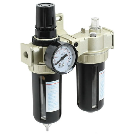 PointZero Combo Regulator Water Filter and Inline Air Line Oil