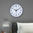 thumbnail image 6 of Mlkoz Other decoration, Home Living Room Study Round Suction Wall Decoration Wall Hanging Clock Hotel Digital Decoration Easy Clock 7.87 Inch, Men Gifts, 6 of 6