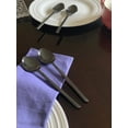 thumbnail image 4 of Tablespoons Set of 6 Piecces (Stainless Steel, Black Glossy), 4 of 9