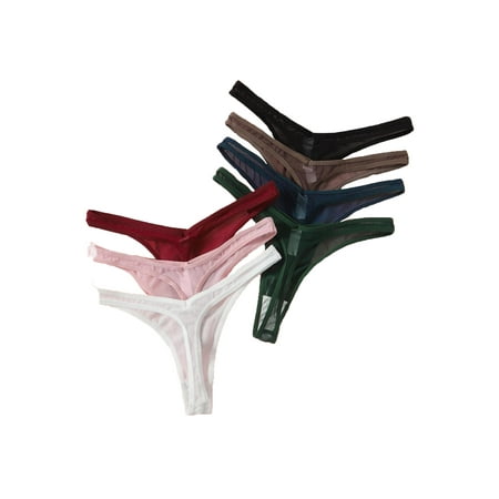 

Women Plain Sets Multicolor Sexy Panties M