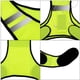 thumbnail image 4 of Chaleco de seguridad reflectante de alta visibilidad, chaleco ultrafino y liviano para caminatas nocturnas, carreras, paseos con perros y motociclismo, 4 of 6