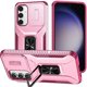 thumbnail image 1 of Funda para GANGXUN Samsung Galaxy S23 FE - Soporte metálico, Función magnética, Rosa, 1 of 5