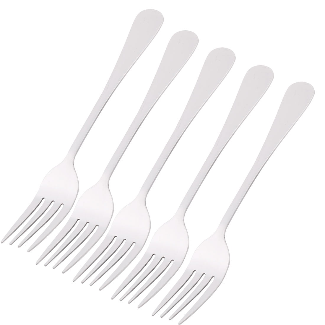 Household Tableware Stainless Steel Dinner Fork 6.8 Inches Length 5 Pcs