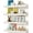 White, variant on XIMEI Bookshelf Set of 4, White Floating Nursery Book Shelves for Books/Toys/Photo Frames