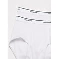 thumbnail image 2 of Fruit of the Loom Men's Basic White 100% Cotton Briefs Underwear 7 Pack XL, 2 of 4