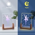 thumbnail image 4 of Luz de noche de ballet personalizada para niñas, regalos de cumpleaños de Navidad para niños personalizados, luz de noche de acrílico, decoración de guardería para bebé, lámpara de noche, regalos únic, 4 of 6