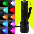 thumbnail image 4 of Flashlight Color Changing Adjustable Cordless Torch Lantern Camping Hiking Light Battery Operated Handheld Night Safety Lamp Silver, 4 of 7