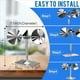 thumbnail image 4 of 2X Dispositivos Ahuyentadores Accionados por Viento, Cometas Reflectantes para Patios, Jardines, Azoteas y Huertos, para Tipo de , Como Palomas, 4 of 5