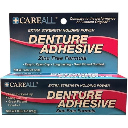 DDI 1218520 CareALL Denture Adhesive - 0.85 oz Case of 24