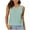 Green-02, variant on Mittory Women's Crew Neck Sweater Vest Summer Sleeveless Knit Tank Tops Back Button Hollow Pullover Vests