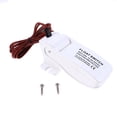 thumbnail image 1 of Miangastore 12V Automatic Electric Boat Machine Bilge Pump Float Water Level Controller Flow Sensor Float A05-202001 White, 1 of 8