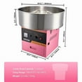 thumbnail image 4 of Commercial 1000W Electric Cotton Candy Machine Stainless Steel Bowl Sugar Scoop Drawer Pink Perfect for Home Kids Birthday Family Party, 4 of 4