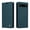 Blue, variant on Case for Google Pixel 6A Wallet Case with Card Slots PU Leather Magnetic Closure