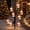 B002- Festive Belll, variant on Christmas Solar Tree Stake Lights,Snowman Solar Christmas Lights Outdoor Stake Tree Decor Waterproof LED for Yard Porch Walkway Holiday Display
