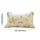 thumbnail image 3 of Funda de almohada floral de algodón | Funda de almohada suave y transpirable | Tamaño estándar para ropa de cama de dormitorio | Funda de almohada decorativa lavable a máquina, 3 of 7