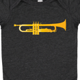 thumbnail image 4 of Inktastic Trumpet Gold Brass Music Instrument Boys or Girls Baby Bodysuit, 4 of 5