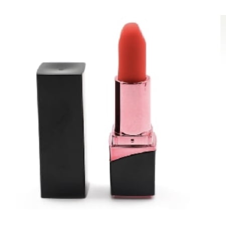 Lipstick Vibrating 10 Speeds Red Color Rechargeable Silicone Vibrating