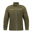 thumbnail image 1 of RXMEKW Mens Fleece Jacket, Outdoor Sports Fleece with Stand Collar and Hood, 1 of 4