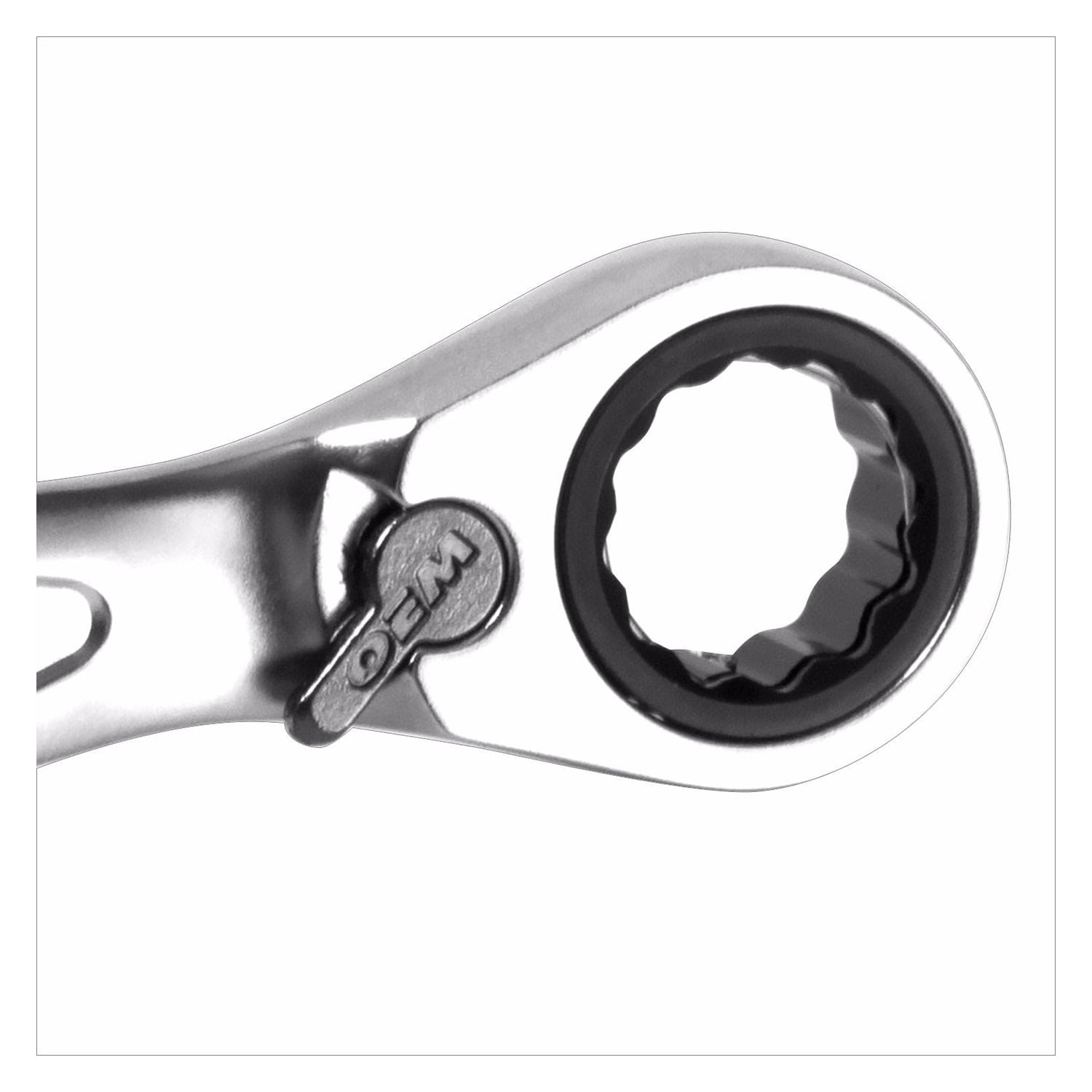 OEMTools 12 Piece RingStop Reversible Ratcheting Wrench Set (Metric)