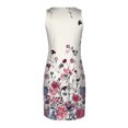 thumbnail image 5 of asdoklhq Plus Size Dresses for Women,Women's Casual Summer Tank Sleeveless Knee Length Pleated Sun Dresses With Poket Print Dress, 5 of 5