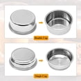 thumbnail image 4 of Zreneyfex 2 Pack 51 mm Single and Double Espresso Filter Basket, Stainless Steel Espresso Machines Filter Replacement Parts, 4 of 7