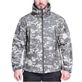 thumbnail image 2 of LSLJS Men's Warm Fleece Skin Soft Outdoor Jacket Camouflage( Camouflage, M), 2 of 8