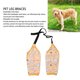 thumbnail image 3 of Manga de Recuperación para Perros Suave y Transpirable Coderas de Algodón y Poliéster con Tirantes de Malla para las Piernas Cojín Grueso para una Protección Cómoda y de ANGGREK Otros, 3 of 8