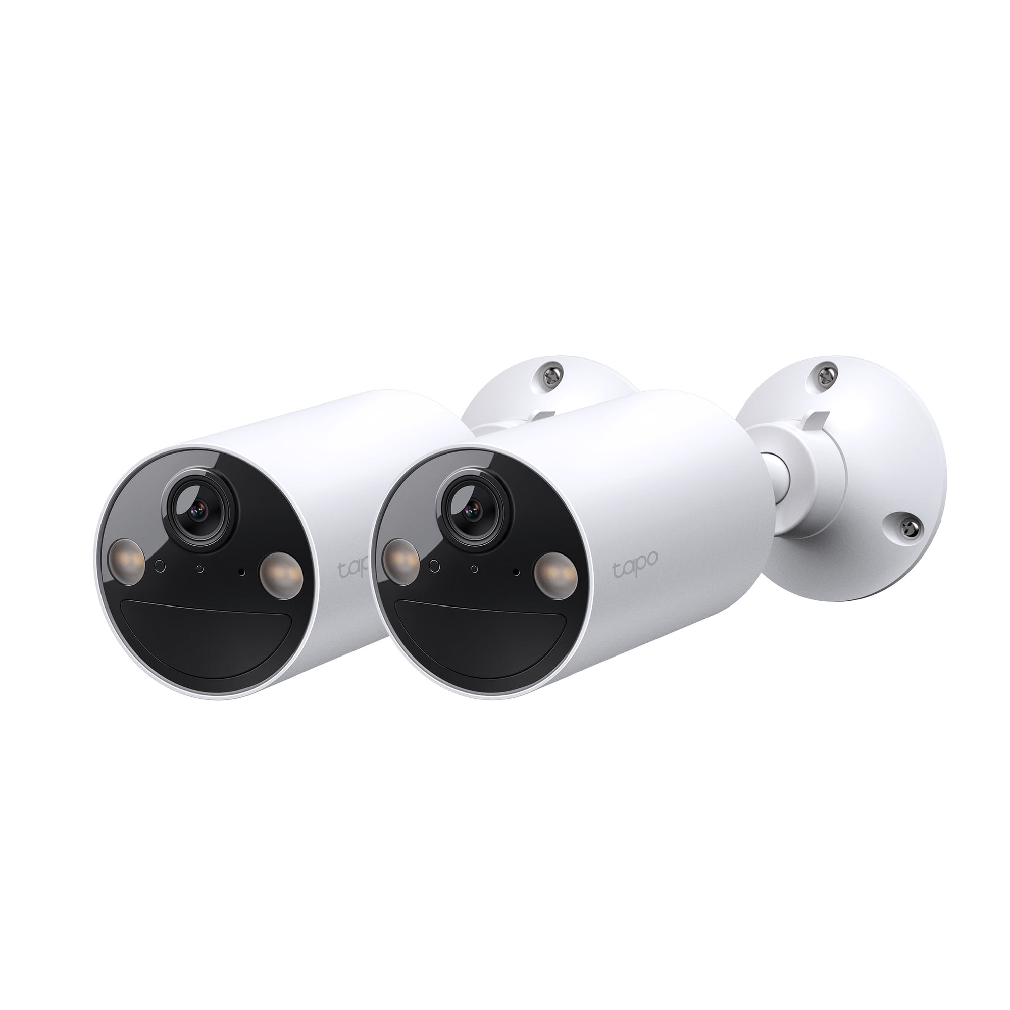 TP-Link Tapo Wireless Indoor/Outdoor 2K Security Camera, Waterproof, Rechargeable, Battery-Powered, Install Anywhere, Local or Cloud Storage - Subscription not Required, Two-Way Audio - TC82(2-pack)
