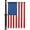 USA Banner Only, variant on Anley American Flag Street Light Pole Banner 30x48 In - Heavy Duty 18oz Vinyl Double Sided Print - US National United States Pole Banner for July 4th, Independence Day (Banner Only)