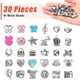 thumbnail image 3 of Kit para hacer pulseras para niñas, 85 pulseras con dijes y cuentas, dijes de joyería, pulseras para manualidades, regalo de joyería para adolescentes., 3 of 5