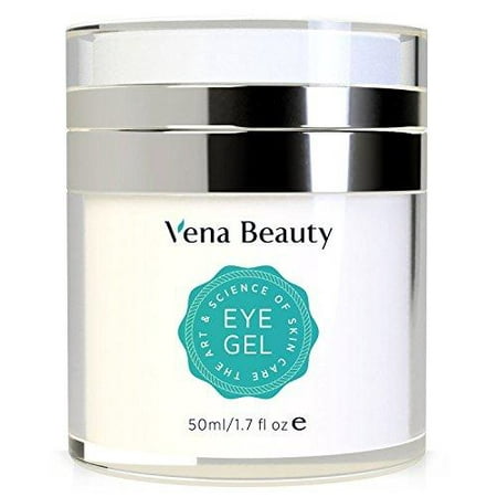Eye Gel for Dark Circles, Puffiness, Wrinkles and Bags,Fine Lines. - The Most Effective Anti-Aging Eye Gel for Under and Around Eyes - 1.7 fl oz Vena