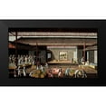 thumbnail image 2 of Chinese School 14x10 Black Modern Framed Museum Art Print Titled - Various Stages In The Manufacture and Selling of Tea, 2 of 5