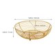 thumbnail image 2 of unbranded Organizador Metálico Dorado Para Y Snacks Con Artístico Para Y Cocina, 2 of 8