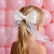 thumbnail image 5 of Cintas de organza de 30 pies iridiscentes de cola de pez mezcladas para hacer bricolaje, lazos para el pelo, envoltorios de regalos, decoraciones para bodas y fiestas, 5 of 6