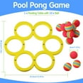 thumbnail image 3 of Pool Game With Score Combo Pool Floats With 10 Colorful Tossing Toss Game Swimming Toys Accessories For Family Par Dive Rings, 3 of 9