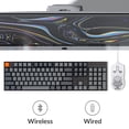 thumbnail image 3 of Teclado mecánico inalámbrico Bluetooth para juegos Keychron K10, 3 of 8