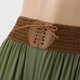 thumbnail image 5 of Gibobby pantalones mujer Pantalones anchos de mujer cómodos y elegantes (Verde, One Size), 5 of 5