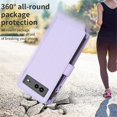 thumbnail image 5 of TECH CIRCLE Case for Google Pixel 8,PU Leather Folio Zipper Wallet Cover Card Pocket Minimalist Anti-scratch Drop-proof Shockproof Case with Wrist Strap,Designed for Google Pixel 8 -Purple, 5 of 8